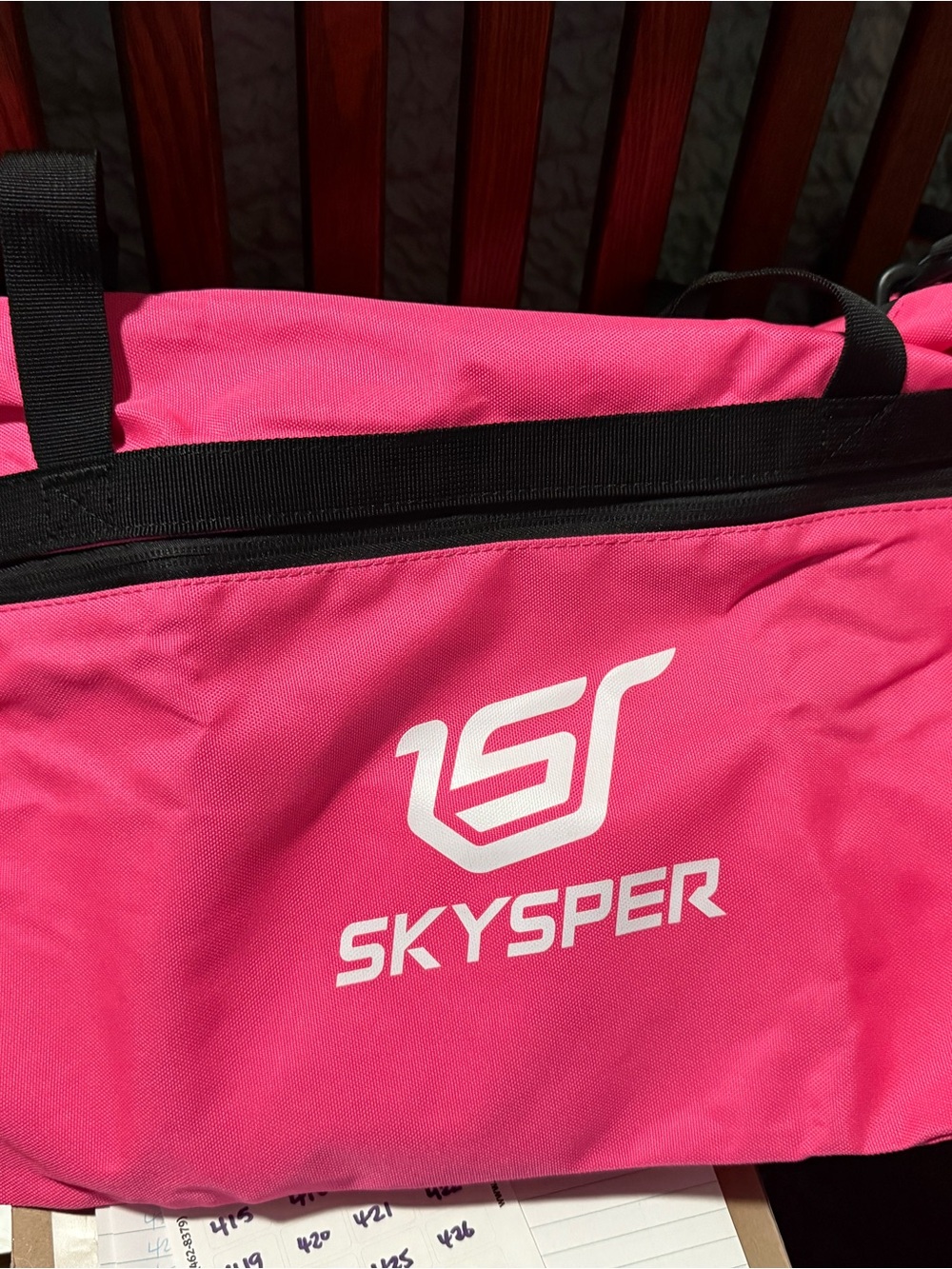 Women's Pink Travel Tote Bag
